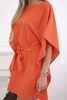 Šaty krídeliek Oversize oranžová