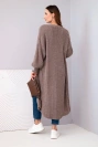 Pullover lange Strickjacke fango