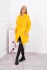 Tunic with envelope front Oversize mustard