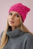 Women's cap Dagmara K332 pink