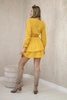 Boho dress mustard