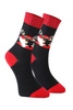 Unisex Christmas gift socks – set of 3 pairs reindeer, cookie and Santa