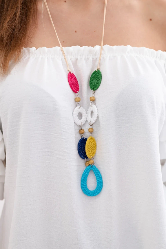 Spanish blouse with decorative sleeves ecru