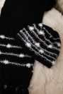 Women's set with a shawl Anika K304 black