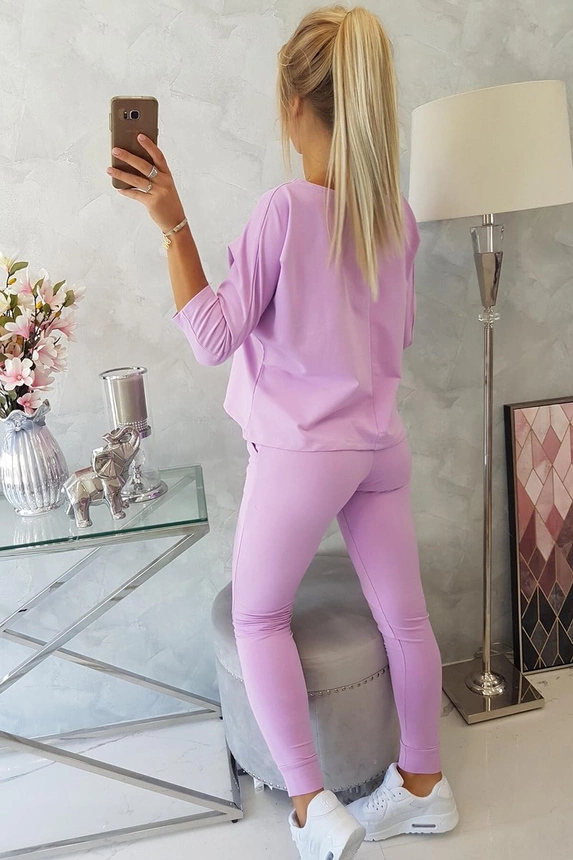 Sada s potlačou Queen fialová