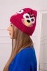 Women's cap Ofelia K349 fuchsia