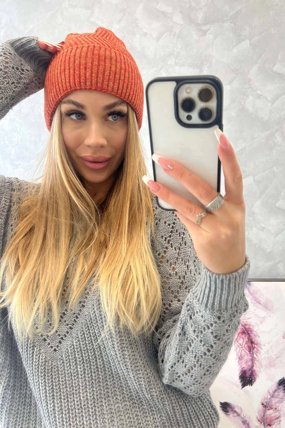 Cap thin Oliwia K252 foxy