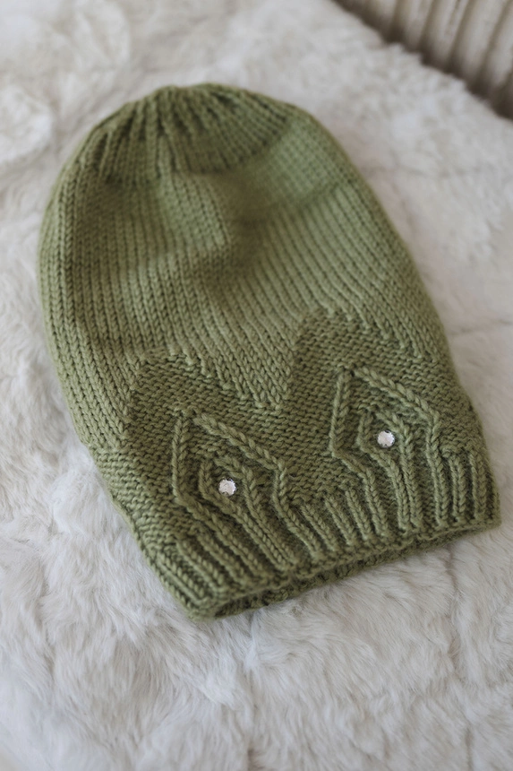 Moteriška kepurė "Ramona" K383 chaki spalvos