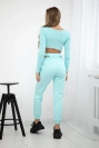 Set with a top blouse mint