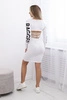 Dress Ragged white