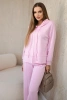 Set Hoodie + Hose butterweicher Stoff Bonbon-Rosa