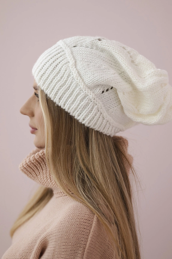 Women's cap Ingrid K371 white