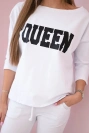 Set with Queen print white