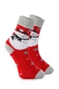 Unisex Christmas socks in a box – 1 pair with a Snowman