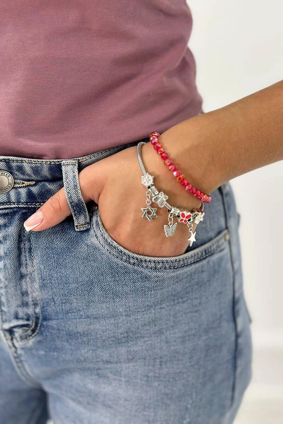Bracelet SL433-89 red