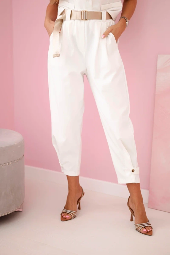 Set Weste + Hose ecru