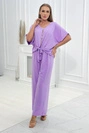 Set of blouses with pants light purple