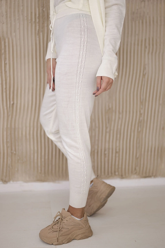 3-piece sweater set ecru