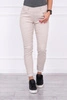 Colorful jeans beige