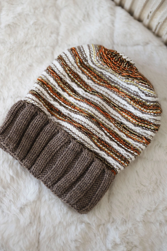 Women's cap Feba K330 mocca