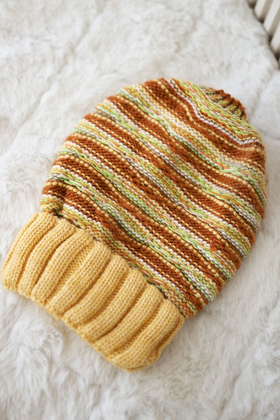 Dámská čepice Feba K330 hořčicová