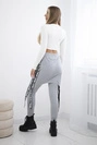 Pants/Suit with selfie lettering gray
