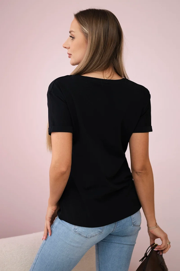 Free Flight Bluse schwarz
