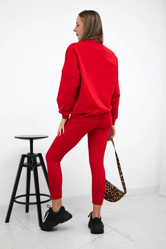 Cotton set California red