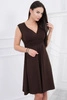 8288 Braunes Kleid