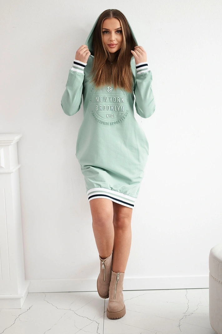 Kleid Brooklyn dunkel mint