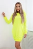 Kleid Off White gelb neon