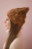 Cap with fleece Melisa K241 foxy+olive