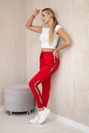 Pants cargo red