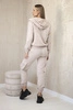 Set 3 in 1 Sweatshirt + Top + Hose hellbeige