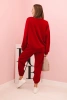 Set sweatshirt + pants butter red