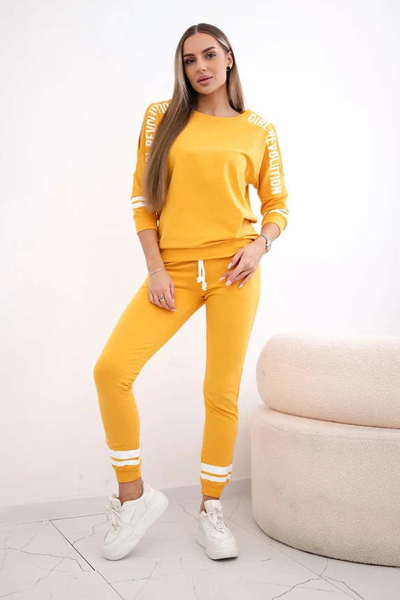 Súprava Girl Revolution horčica