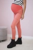 Maternity pants, colored jeans dark apricot