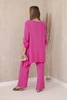 Set of blouse + pants with pendant pink