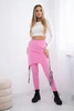 Pants/Suit with selfie lettering light pink