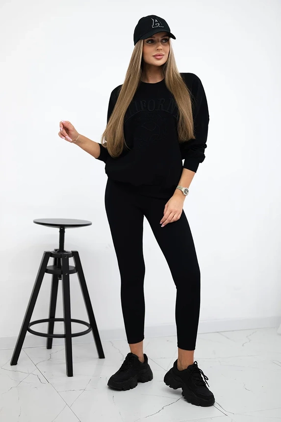 California Baumwollset schwarz