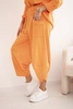 Baumwollset Hoodie + Hose orange