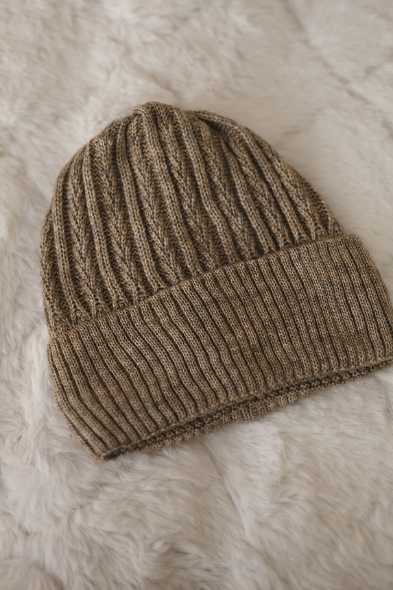 Grace dünne Kappe K211 dunkelbeige