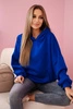 Hoodie made of Butter fabric cornflower blue