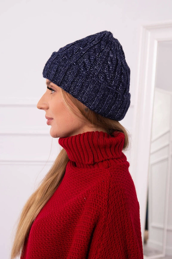 Ariana K299 marineblaue Schiebermütze