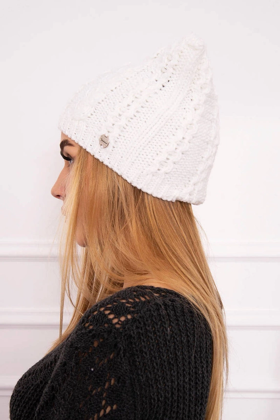 Cap with fleece Rabbid K237 white