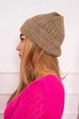 Cap thin Wioletta K251 dark beige