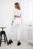 Set with a top blouse white