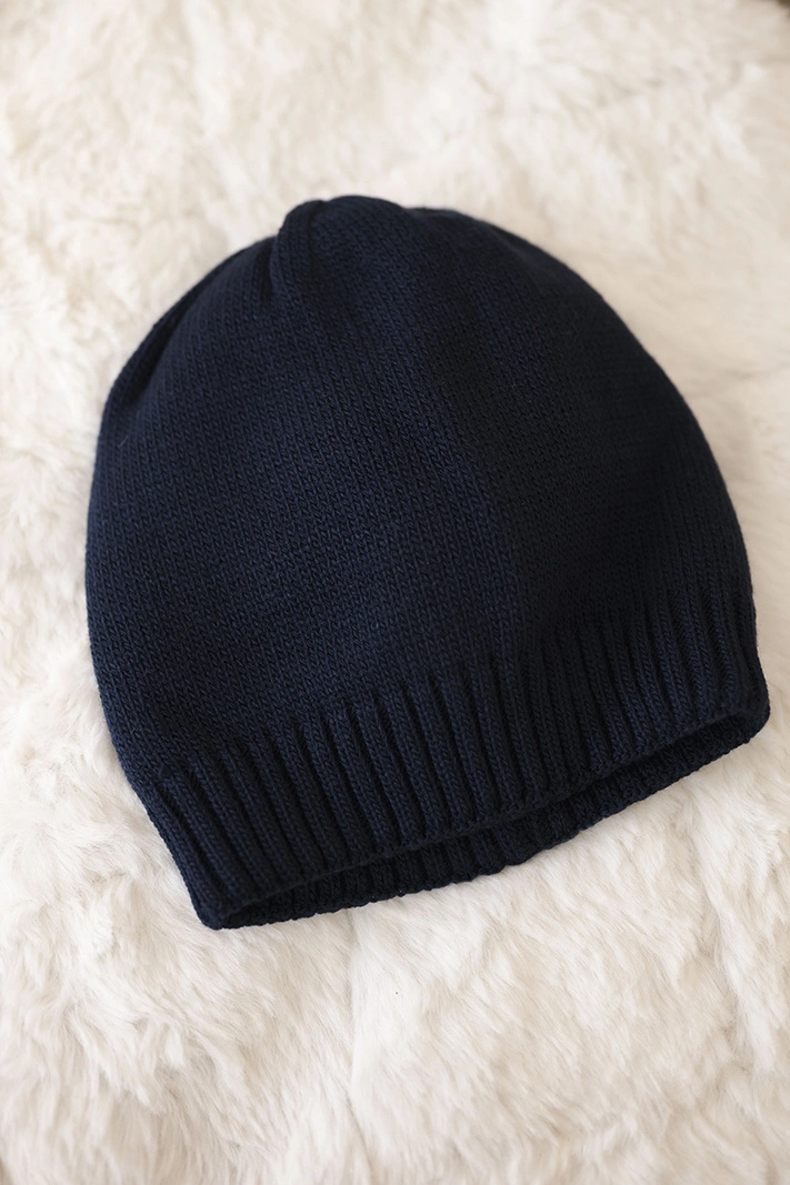Moteriška kepurė Berry K344 navy blue
