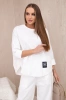 Set der neuen Punto Sweatshirt-Hose ecru