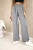 Wide-leg trousers dark gray